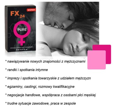 Czyste feromony dla kobiet randka impreza sex 5ml